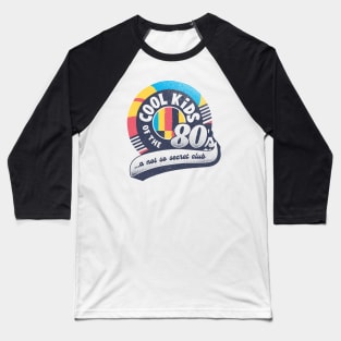 Cool Kids Club Born in The Eighties by Tobe Fonseca Baseball T-Shirt